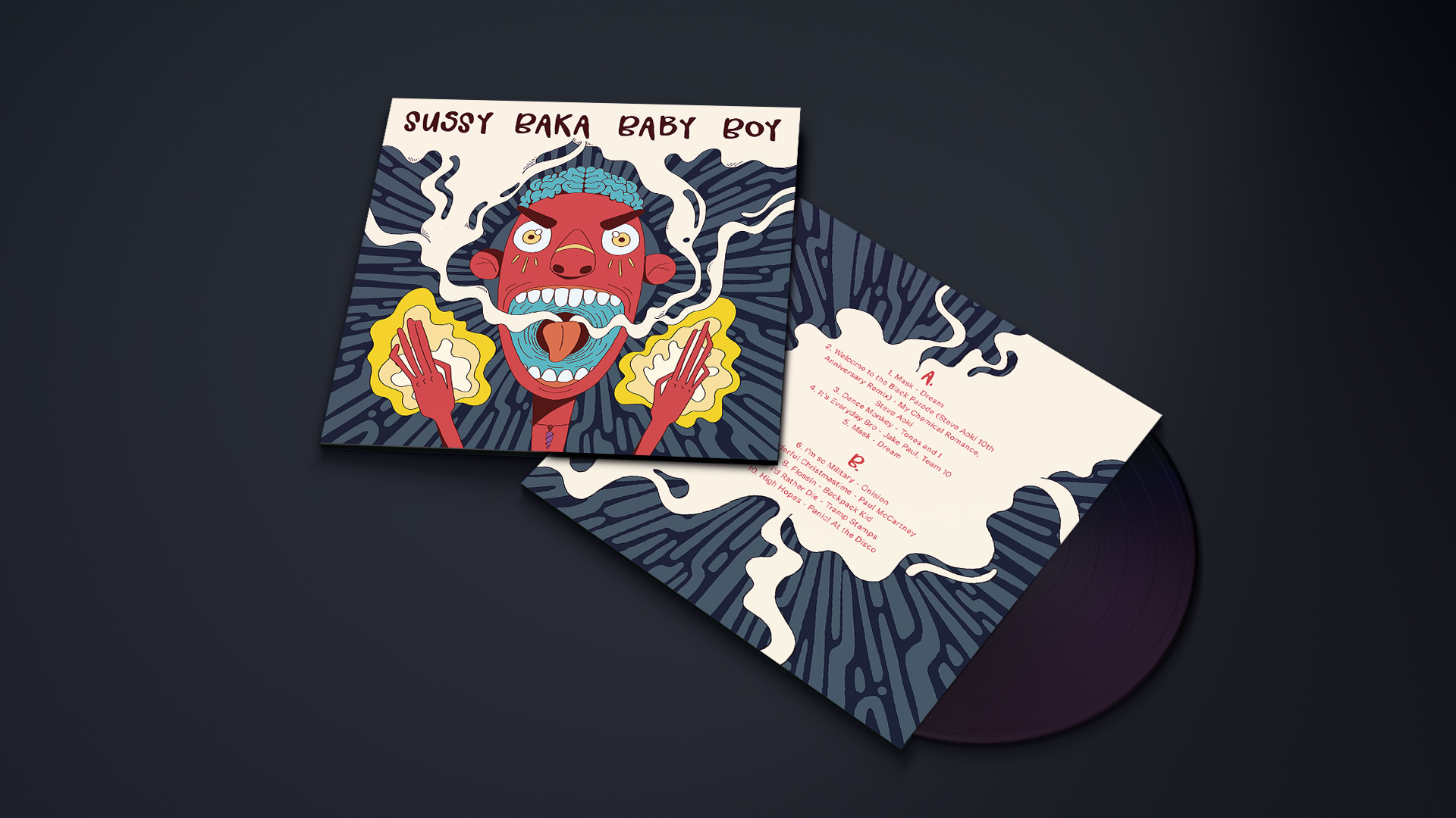 Sussy Baka Baby Boy – Front & Back Cover